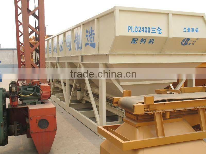 NEW!!! Top Quality Mini Concrete Batcher PLD2400(120m3/h)