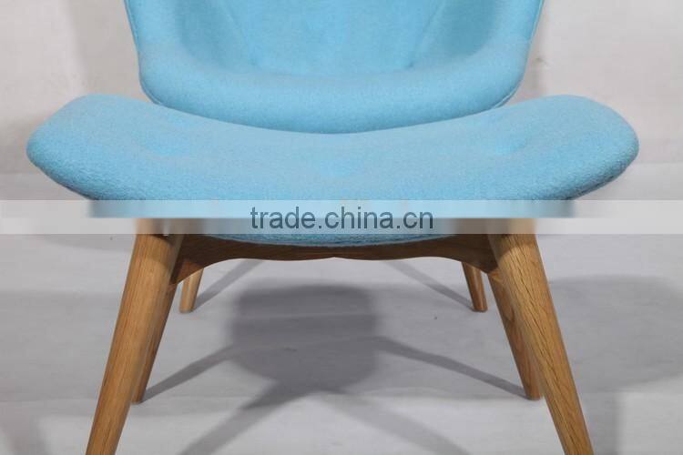 Hotel furniture chaise lounge chair grant featherston chair with footrest sale