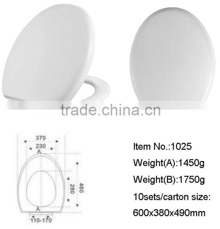 1025 bathroom accessory plastic transparent toilet seat