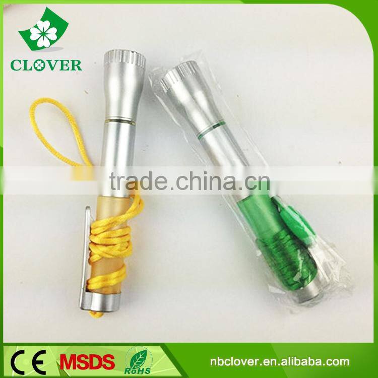 Customized fashion and popular design keychain with led light