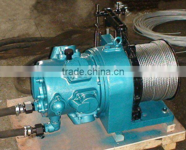 5KN wire rope piston motor air winches