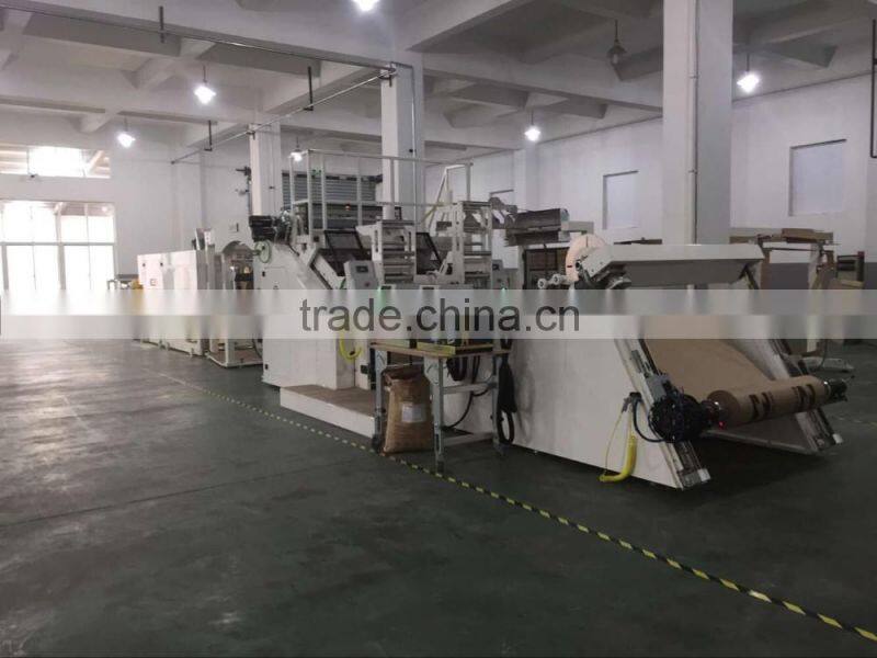 2016 New type brown kraft paper bags new easy bags with tote for gift