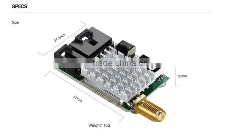 G2909 flysight TX5802 5.8GHz 200mW Wireless AV fpv Transmitter av sender for rc drone