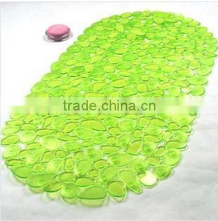 colorful pvc bath mat