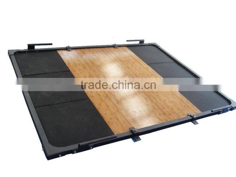 Crossfit rubber weightlifting platform,olympic platform