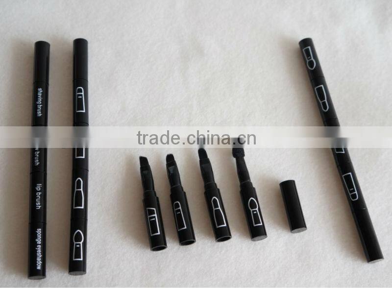 4 pcs stackble gift promotional cosmetic brush