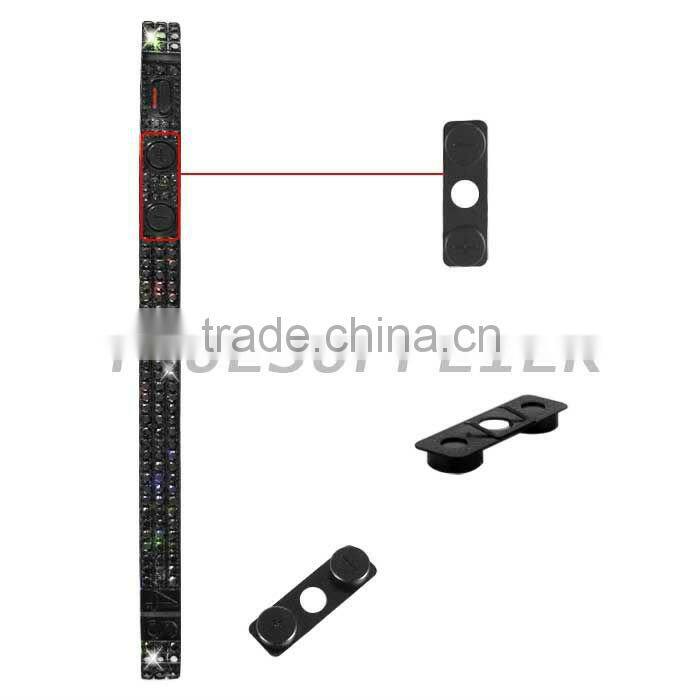 Brand new Black Diamond Middle Plate Housing Black 4S Mark for For Apple iPhone 4S