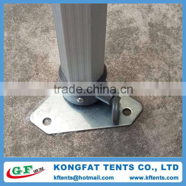 Outdoor 3x3m heavy duty 50mm hexagon aluminum pop up folding gazebo