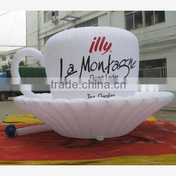 factory outlet coffee cup ,giant inflatable coffee cup for advertising