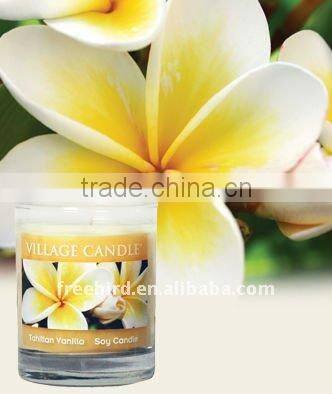 Tahiti Vanilla Christmas Scented Soy Candles