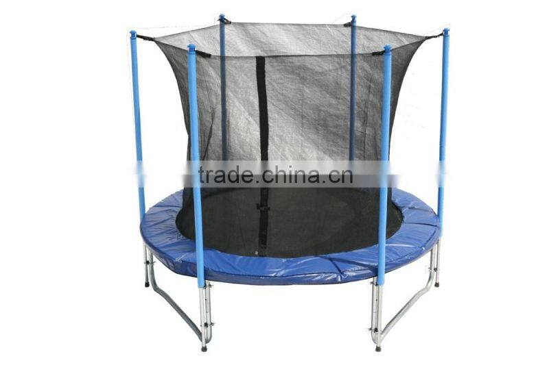 8FT round trampoline with safety net