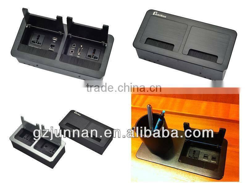 desktop electrical outlets for office furniture system