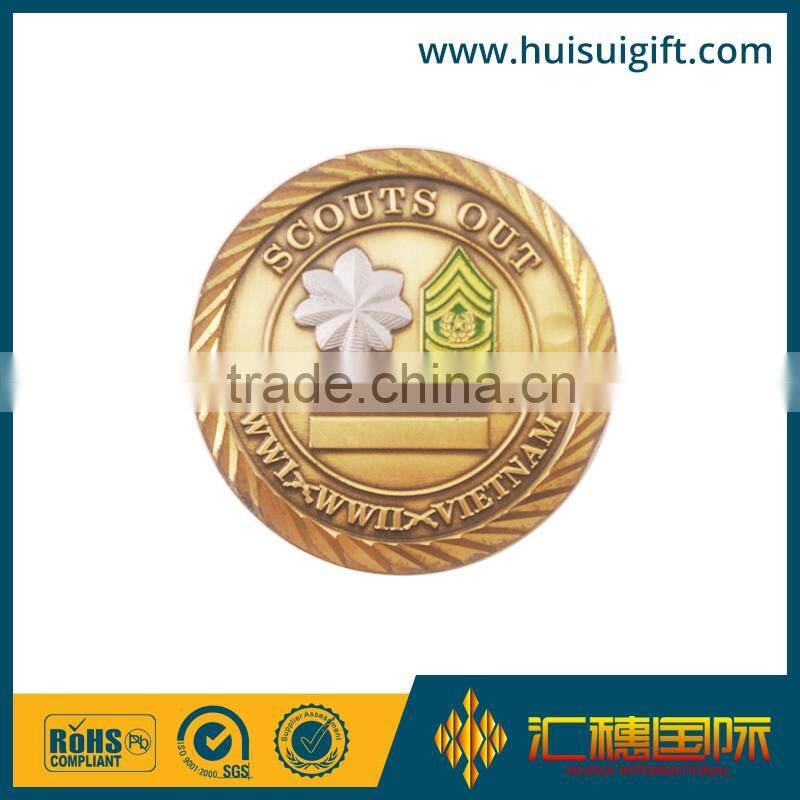 custom hot sale fashionable cheap custom engraved blank silver coin