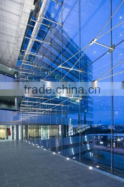 8mm triple double silver Low-E Glass with ISO9001 and CCC certificate