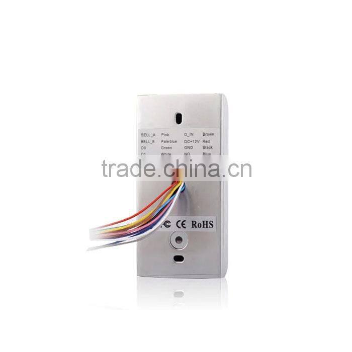 Metal case smart card rfid standalone reader with IP68 waterproof