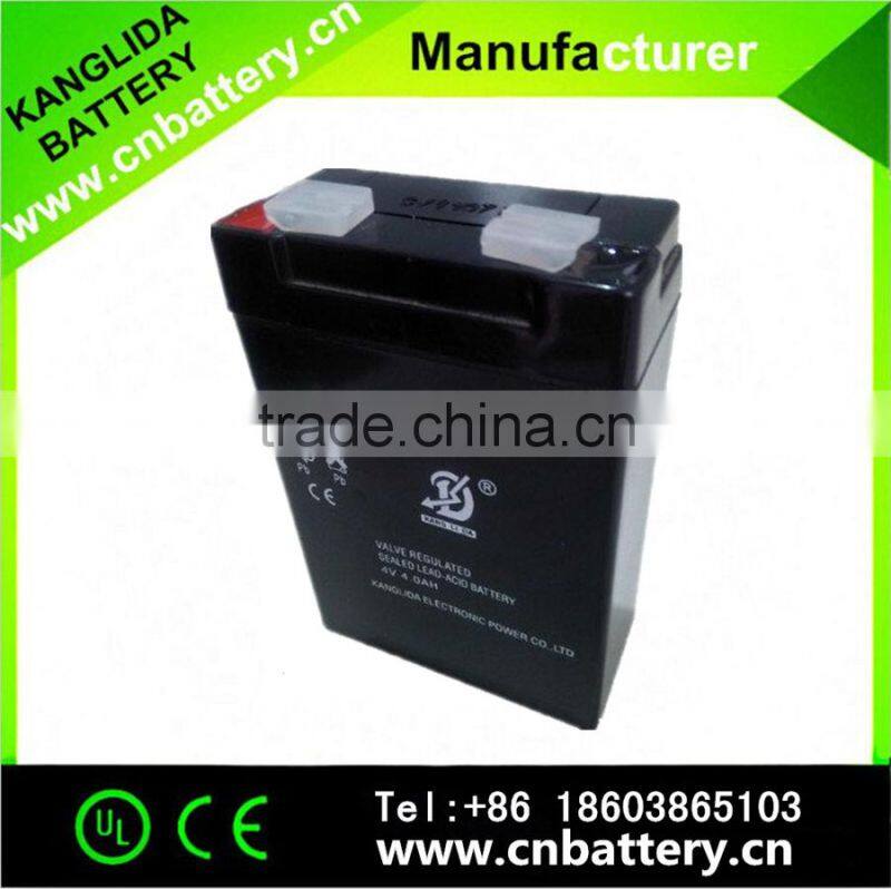 4v3ah rechargeable lead acid battery for electronic balance