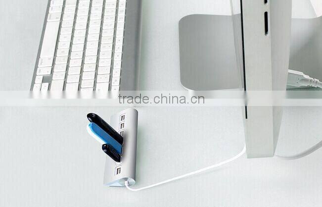 Unibody Aluminum Casing 480MBPS usb hub 7 port 2.0 hub from usb por hub suppliers