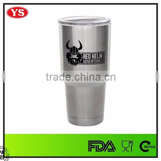 food grade double wall vacuum tumbler stainless steel 30 oz