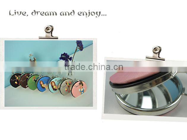 custom print compact mirror sublimation printing