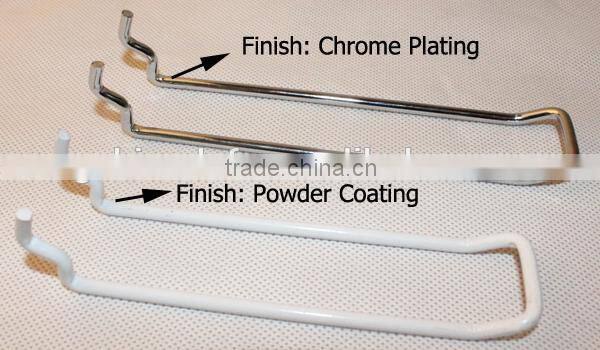Metal /Iron euro pegboard display hook