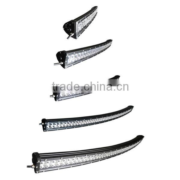 50 inch 288W 4x4 Led Car Light, auto led light bar arch bent, curved Led Light bar Off road LH-070