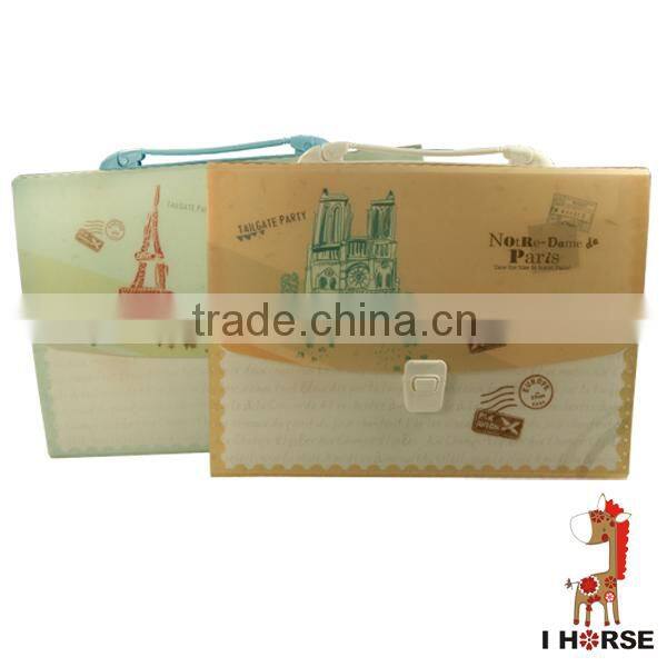 2015 creative popular a4 hardcover file folder
