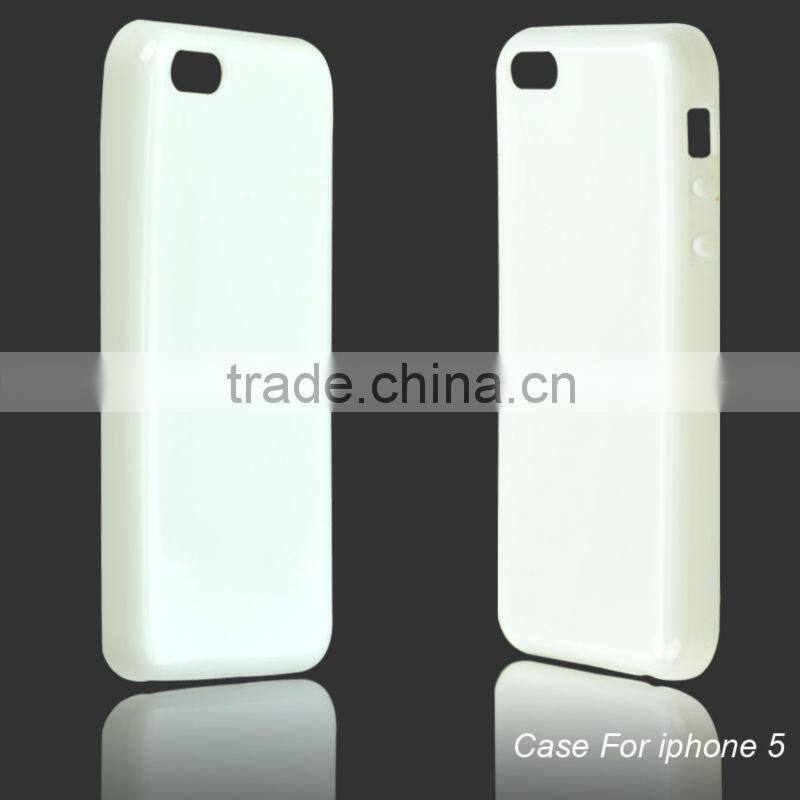 OEM customized transparent matte man case for iphone 5