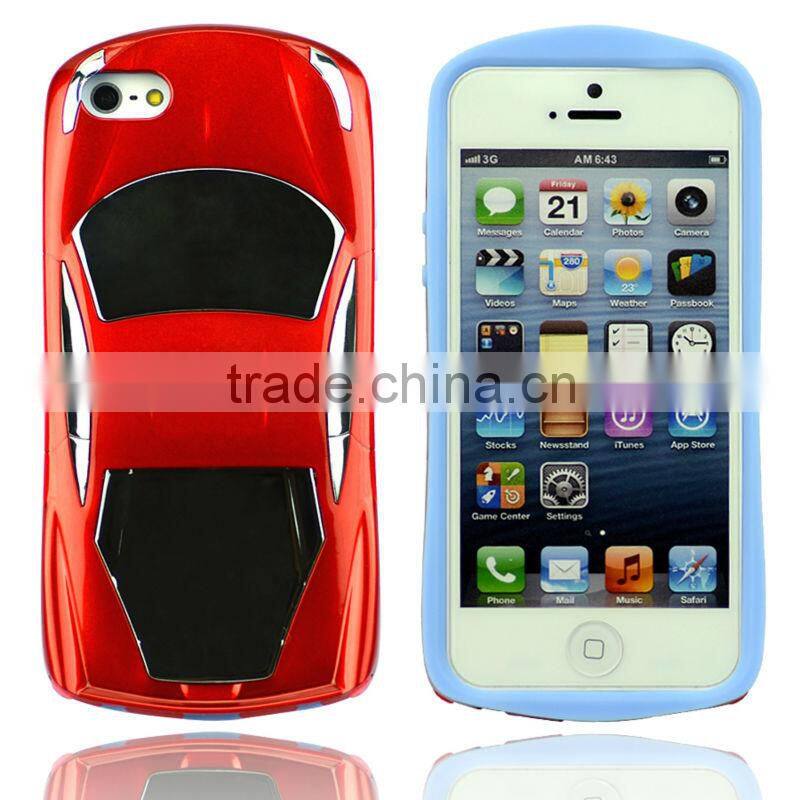 New style racing car hybrid combo phone case accessories for iphone 5