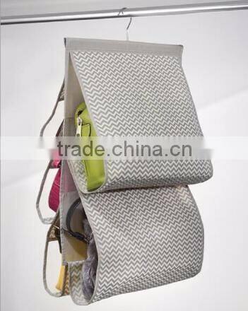 Collapsible storage organizer order box with 24 compartments