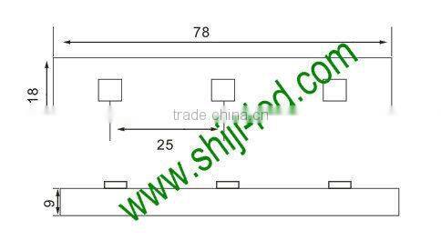 75mm Bars - 12V Digital RGB LED Pixels - WS2801