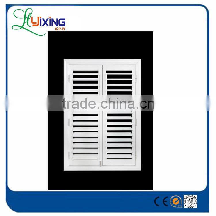 anti theft louvre aluminium window with sub frame