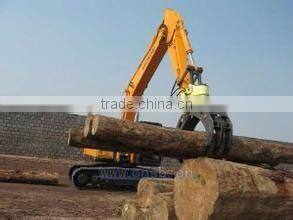 Hitachi zx70 Rotating type hydraulic wood grapple for excavator