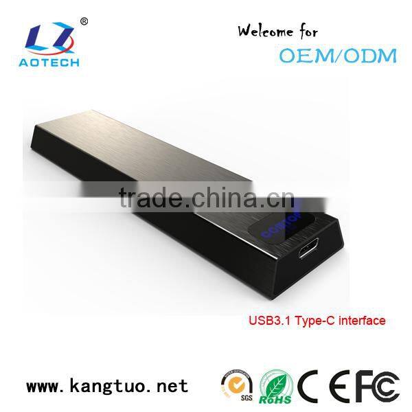 USB3.1 M.2 NGFF Hard Drive External HDD Enclosure