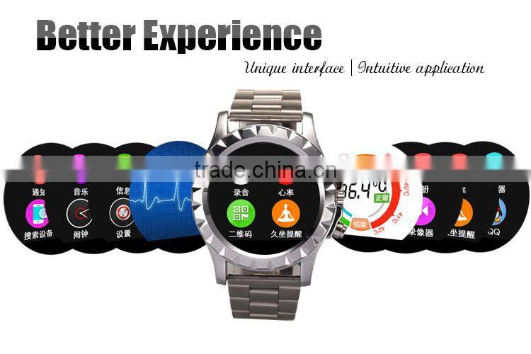 NO.1 S2 IP67 Bluetooth Smart Watch MTK6260 1.33 IPS smart watch perfect compatible with IOS&andriod system for android phone