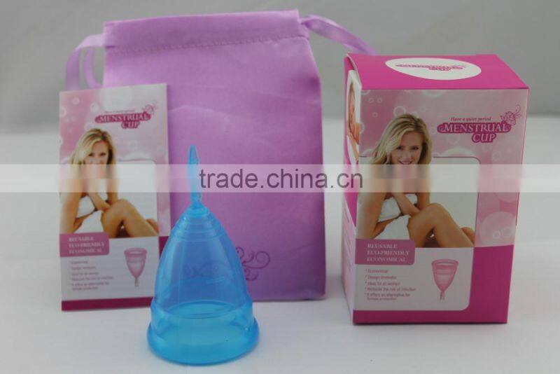 Reusable silicone Period Cup made of Best BPA Free
