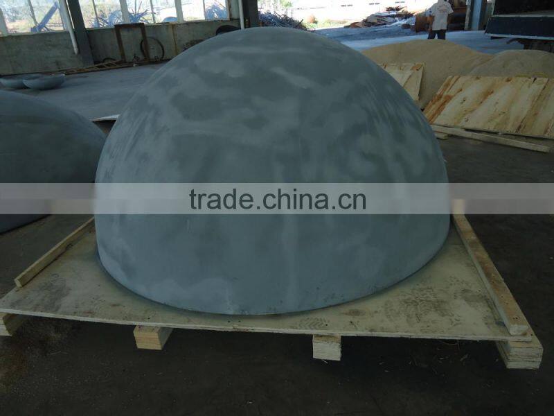 steel tubing galvanized pipe hemisphere end cap