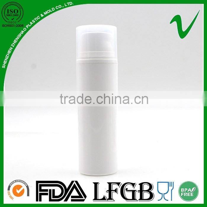 Hot sale cylinder pump 50ml plastic bottle for cosmetic