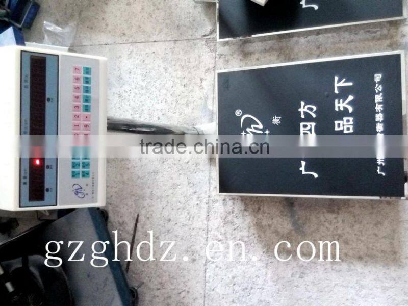 high qualtiy weighing apparatus,wireless portable floor scale for industry