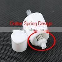 50ml PP plastic airless pump cosmetics and skin care bottle(white)