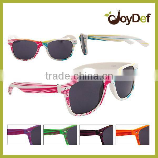 2016 The newest wholesale high quality cheap vintage style eyewear holiday sunglasses with lens