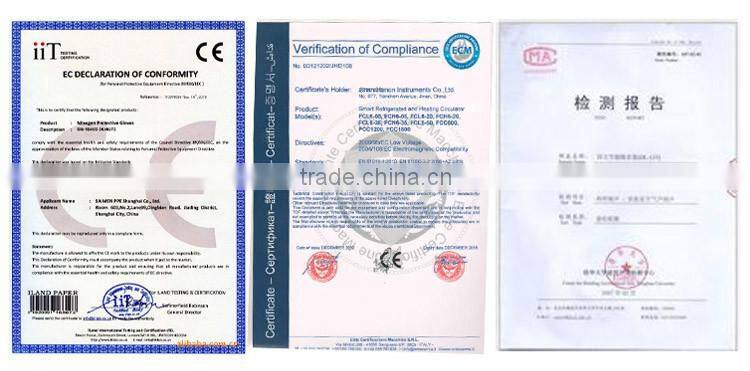 BSSAFETY white thin cheap en388 work gloves