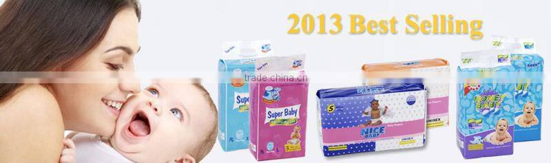 Polyethylene film easy to use newborn baby diapers