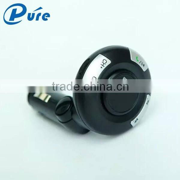 Bluetooth Car Kit Mp3 Player Universal Wireless Fm Transmitter Radio Adapter Car Mp3 Player with 3.5mm Audio Plug and USB Car Ch