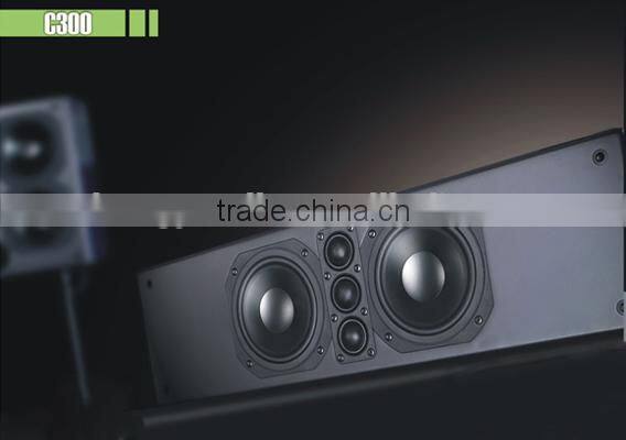 Sound system design speaker box 3 *1 inch tweeter 5.25 * 2 inch center speaker sound box