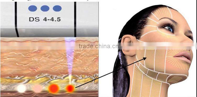 Newest Double functions HIFU 13mm 4.5mm machine for face lift and body slim