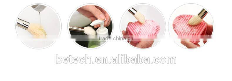 Makeup brush egg cleaning supplies The fashion colour makeup brush egg