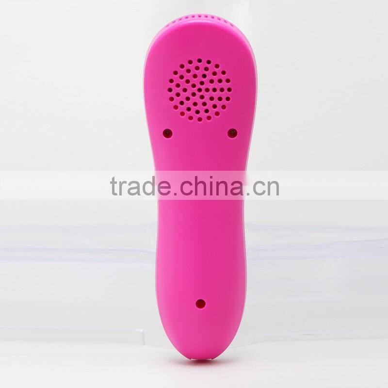 Cool and hot sonic device in home use for skinc wrinkle remover and skin tightening