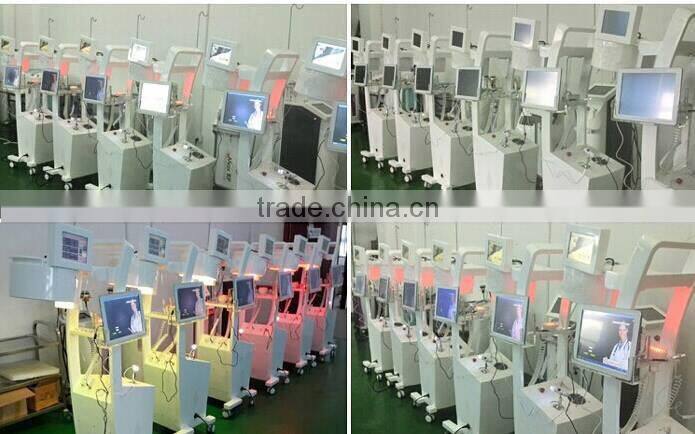 Fast hair growth !!! laser hair regrowth equipment for salon clinics with cap fast hair growth products