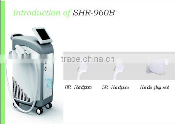 China supplier Hair Remover Laser / IPL SHR pernanent Hair Removal Laser Machine / 3 in 1 IPL Machine