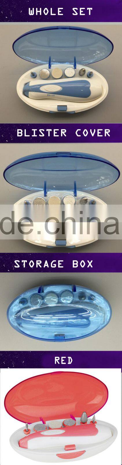 Supplier ABS Plastic Useful Reasonable Price fashion manicure pedicure set